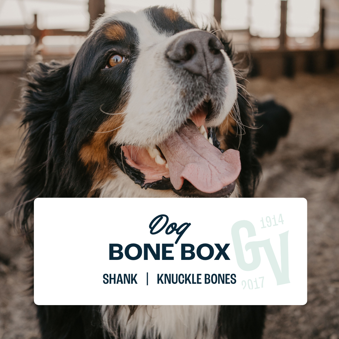 Grass Fed Dog Bone Box – Grand View Beef