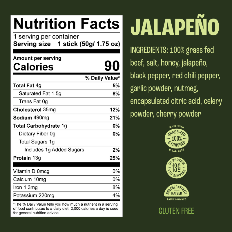 Jalapeño Beef Stick