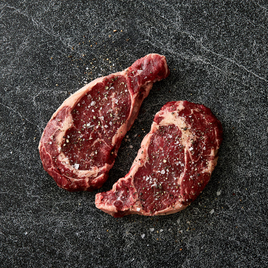 Grass Fed Ribeye Steaks (Two Steaks)
