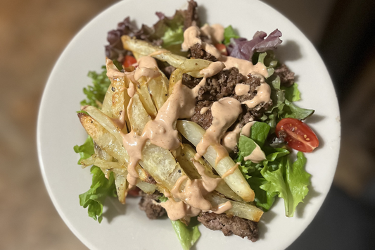 Grand View Beef Burger Bowls