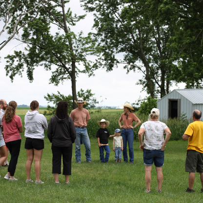 Grand View Beef Friday at the Farm