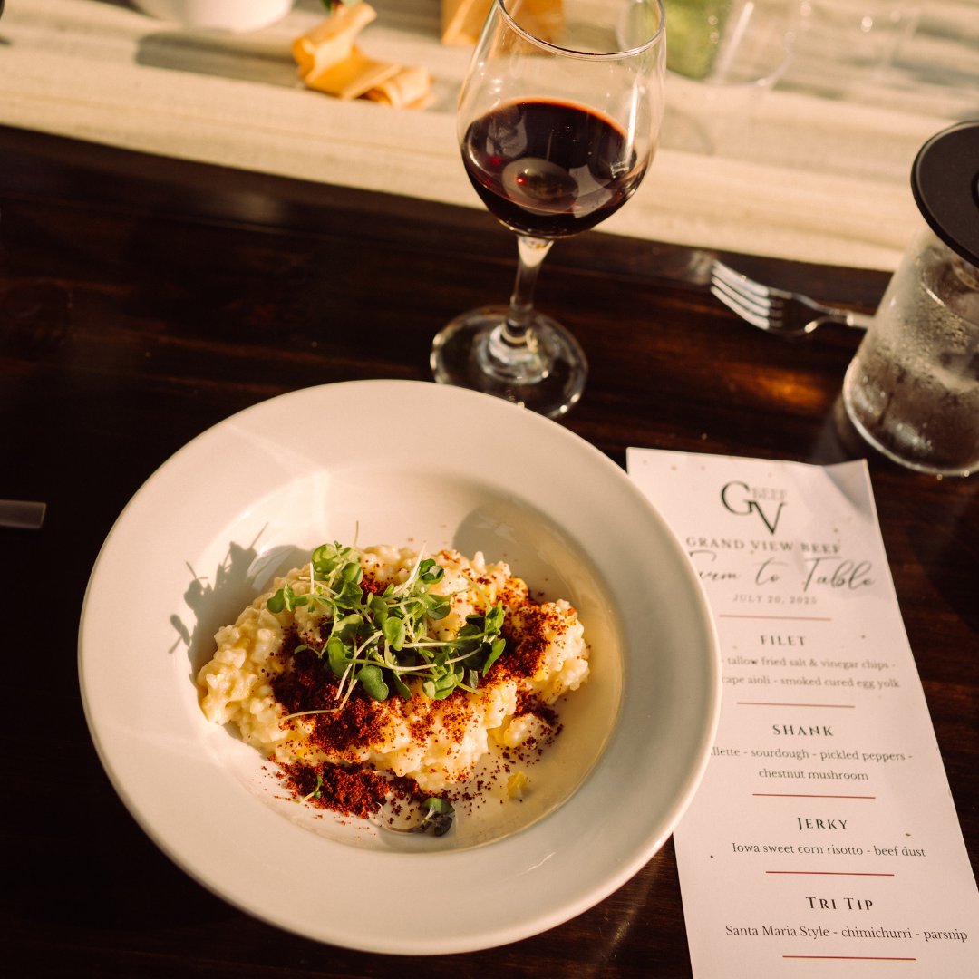 Grand View Beef Farm to Table Dinner