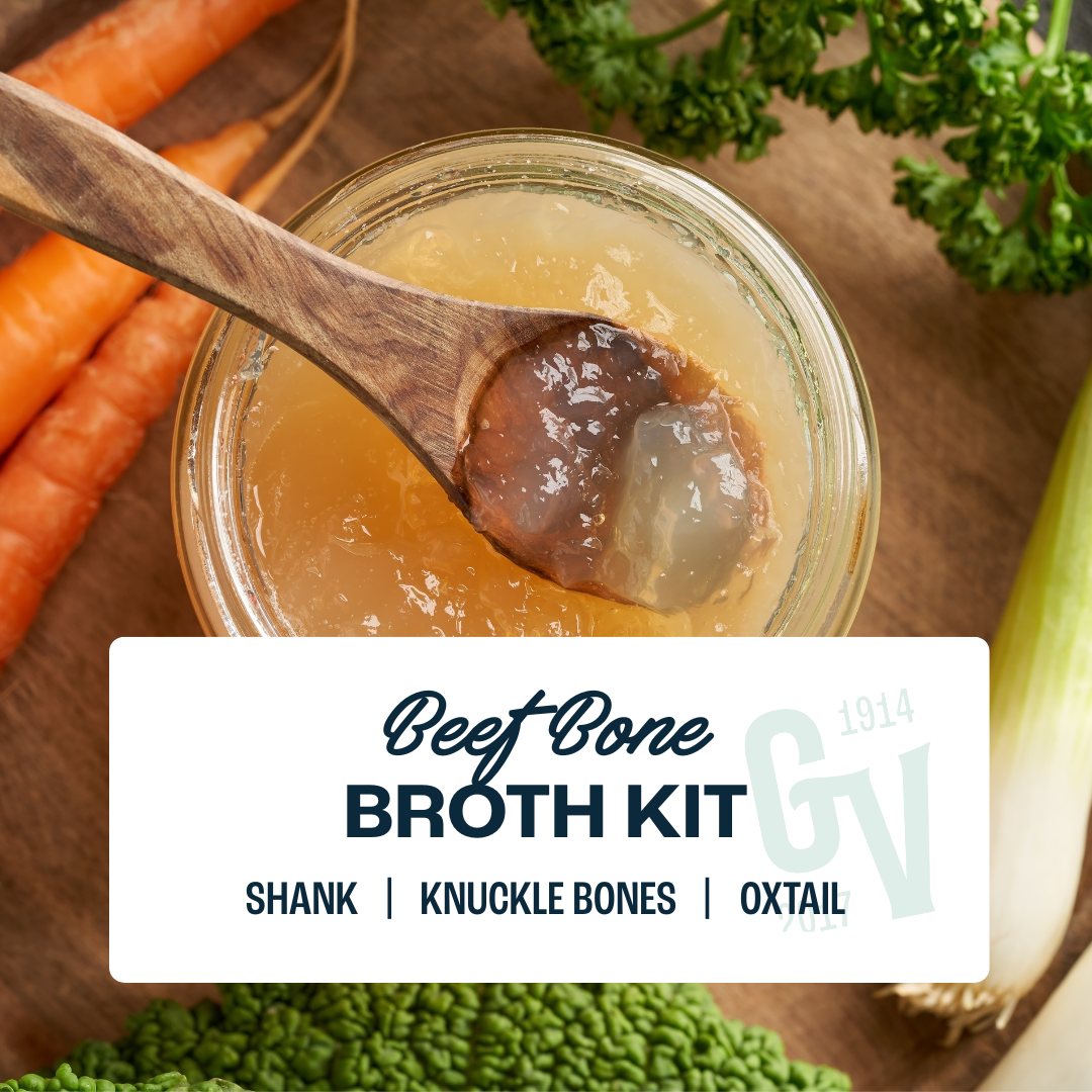 Grass Fed Beef Bone Broth Kit