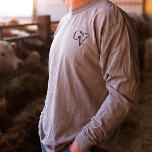 Beef is Good Long Sleeve T-Shirt multiple colors available)