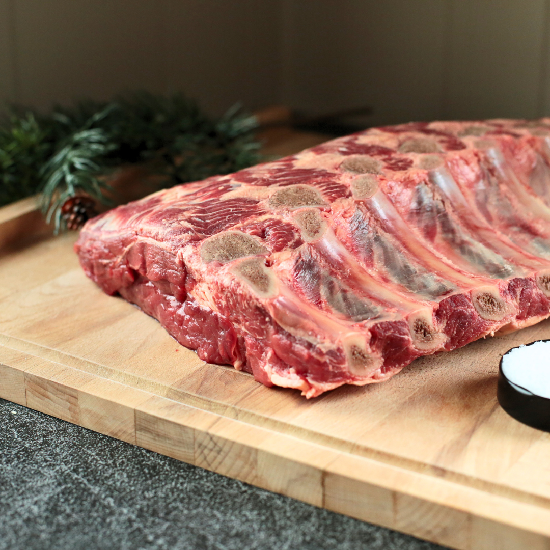Grass Fed Prime Rib (Bone In OR Boneless)