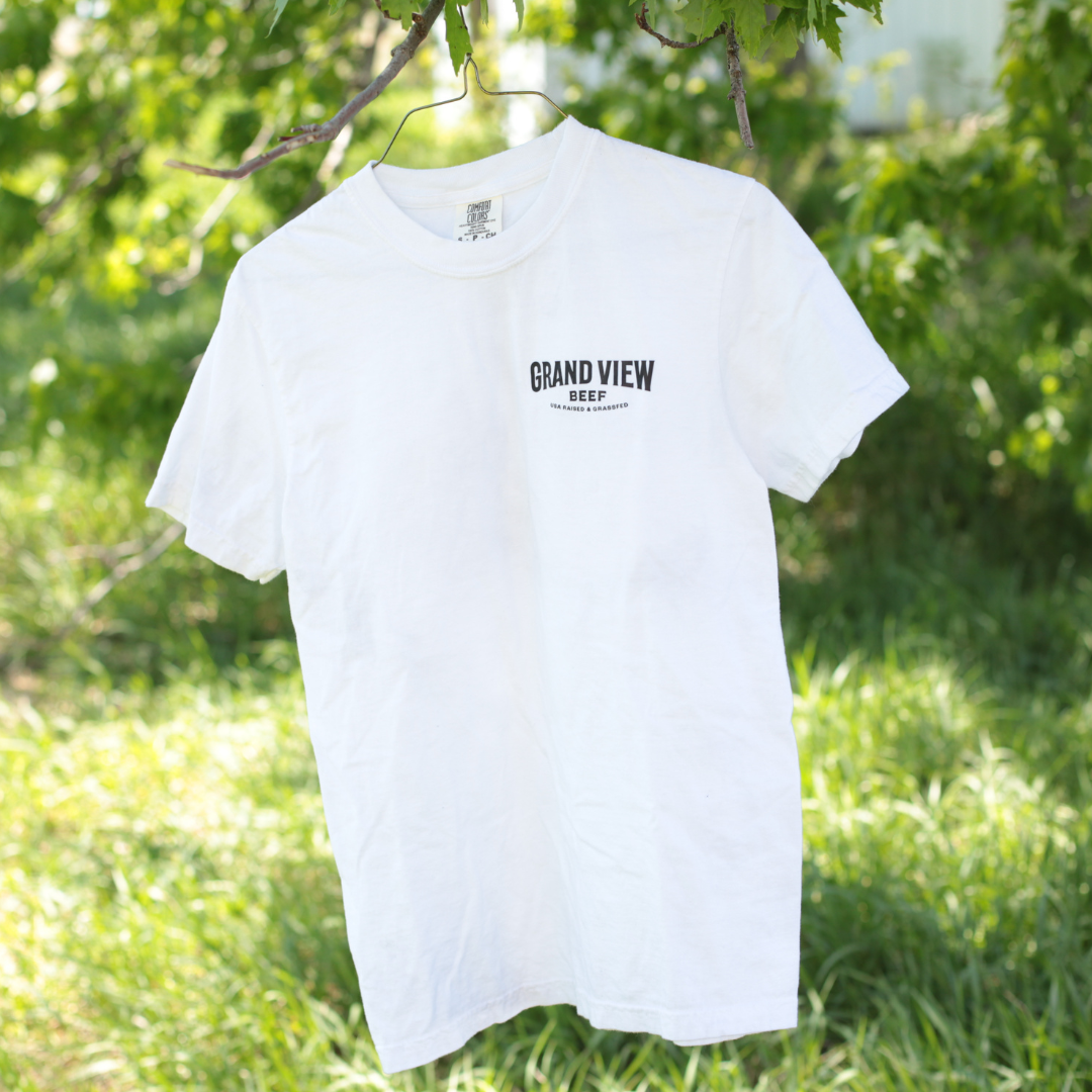 Beef with a Backstory T-Shirt (color: white)