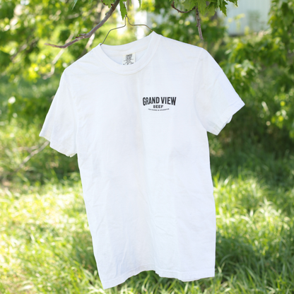 Beef with a Backstory T-Shirt (color: white)